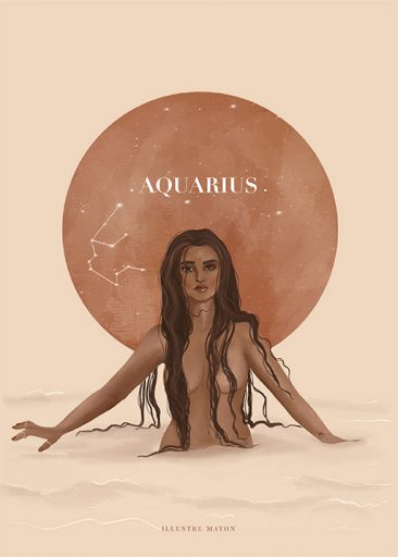 Aquarius by Illustre Mayon