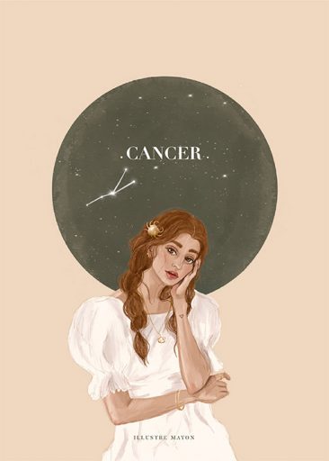 Cancer by Illustre Mayon
