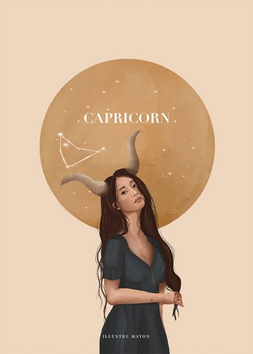 Capricorn by Illustre Mayon