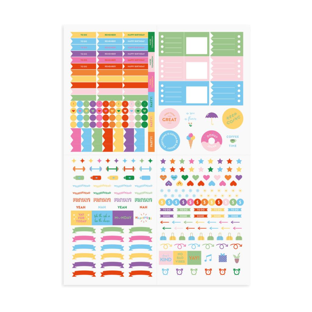 Color Explosion Stickers