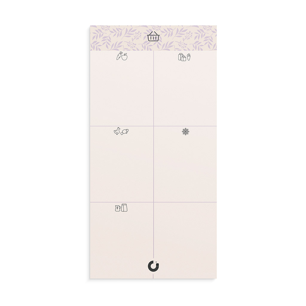 Shopping List Notepad from the Lovely Leaves collection