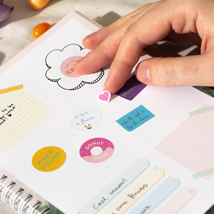 Decorate your planner with stickers