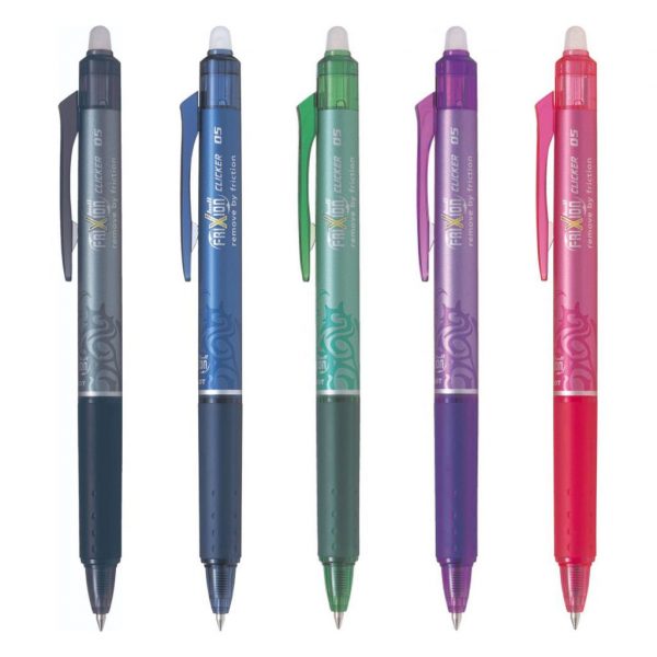 Pilot FriXion Clickers 0.5 mm - 5 pack
