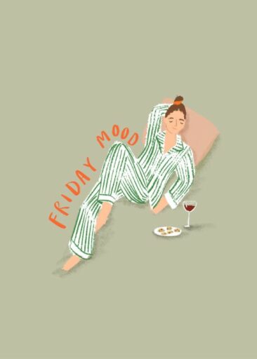 Friday Mood by Martha Ratcliff