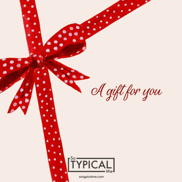 A gift for you gift card design