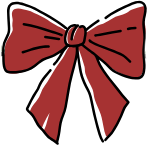 Christmas ribbon