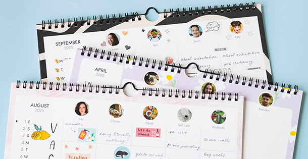 customize your calendar